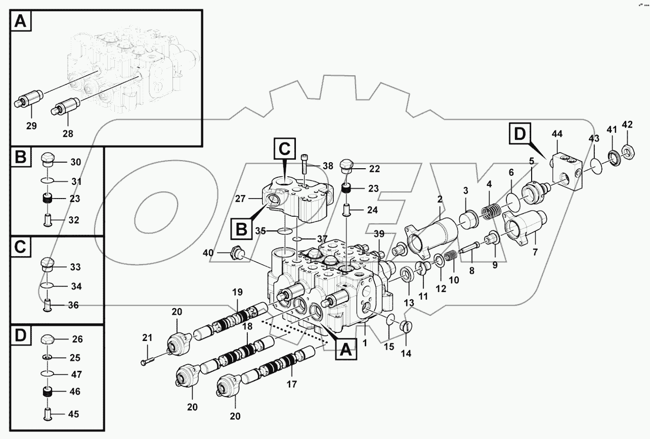  KM300-III-19A Control valve