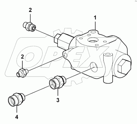  VLH-240 Priority valve