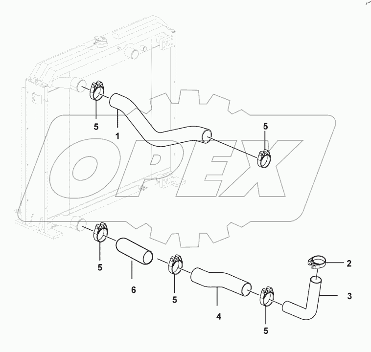  Charge air cooler kit
