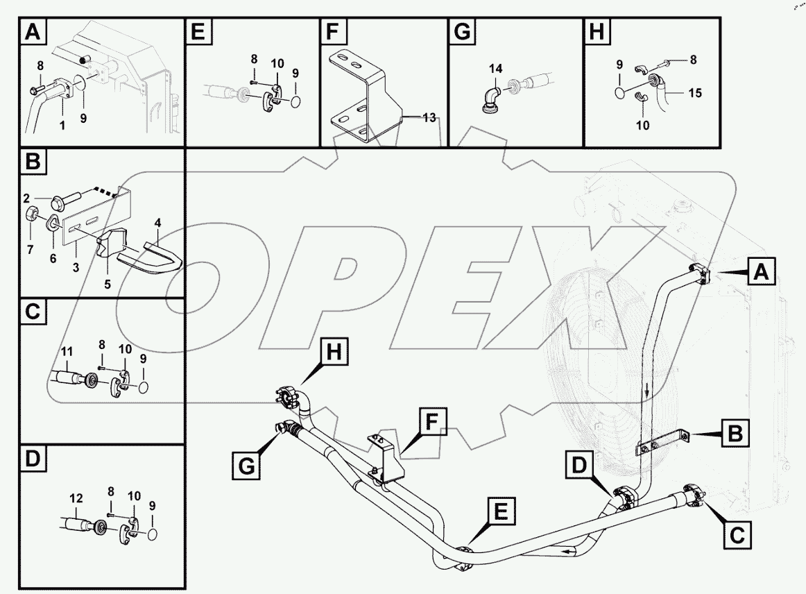  Hydraulic oil cooler