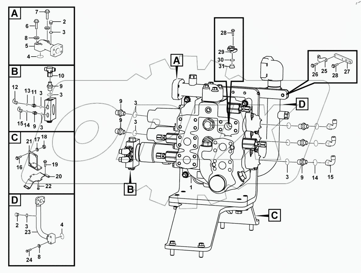  Control valve assembly