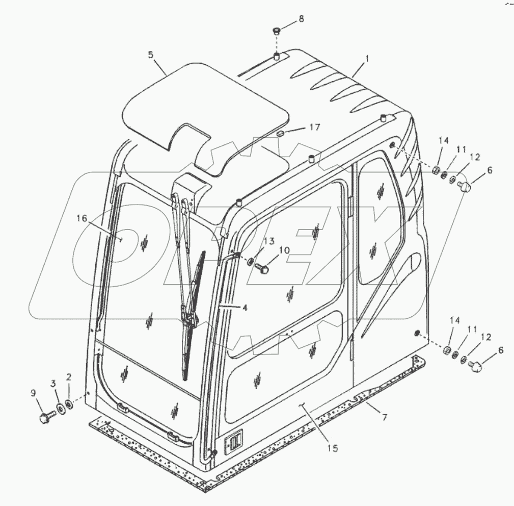  11211823 Operator's cab