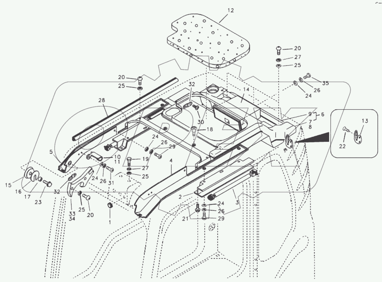  11211823 Operator's cab