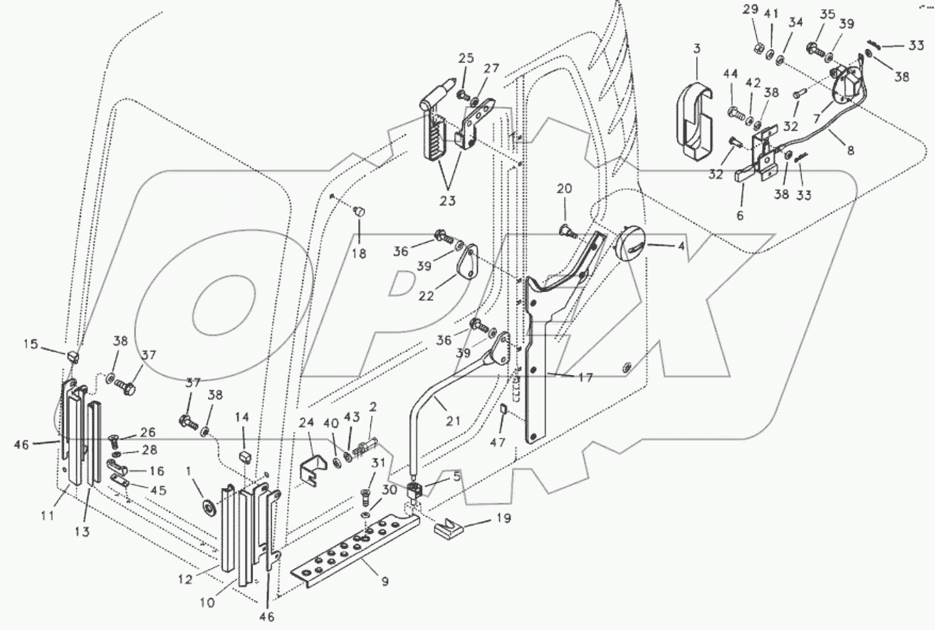  11211823 Operator's cab