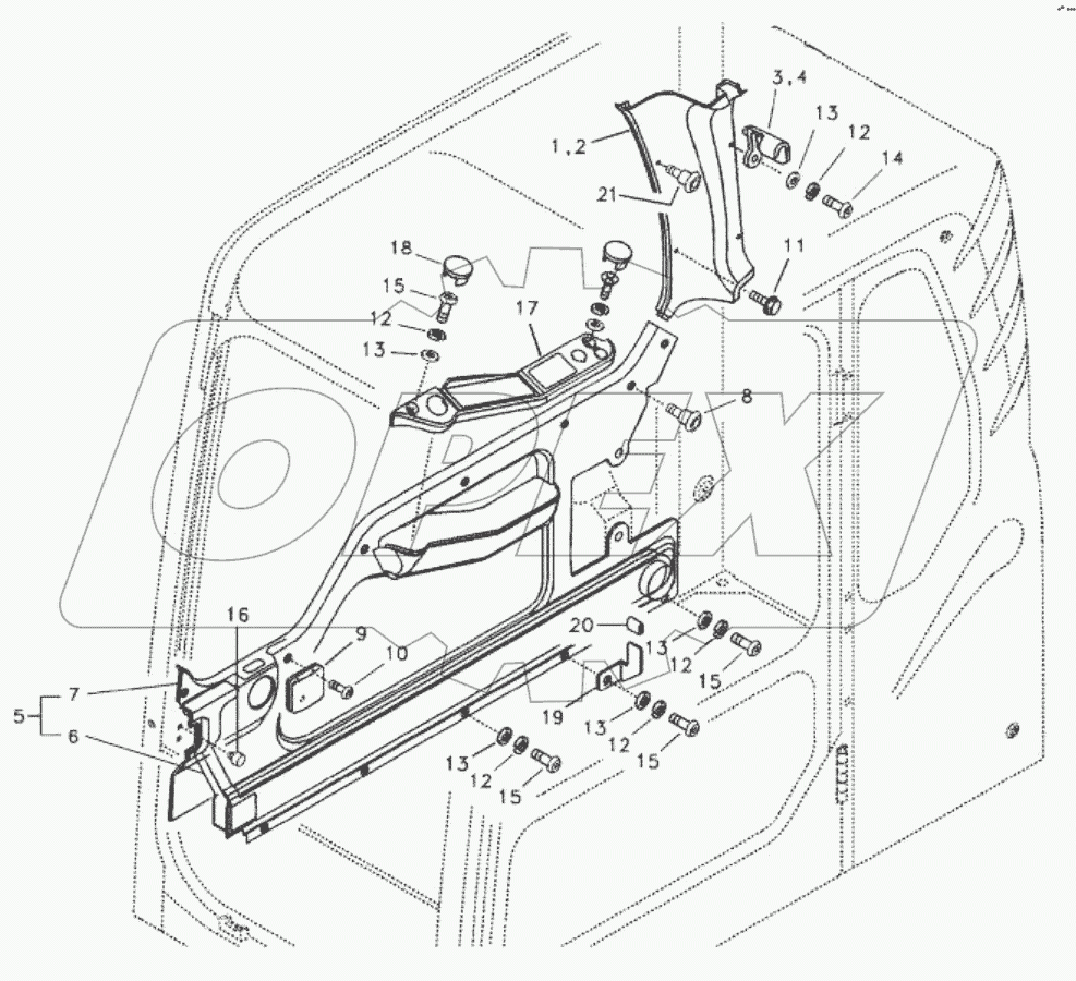  11211823 Operator's cab