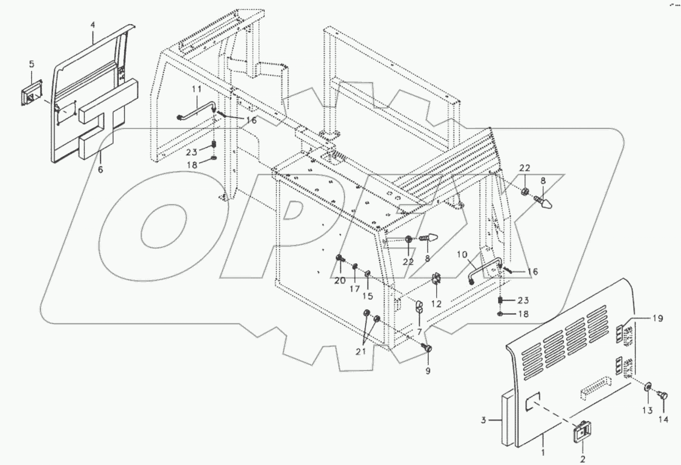  11213485, 11212924 Door, side