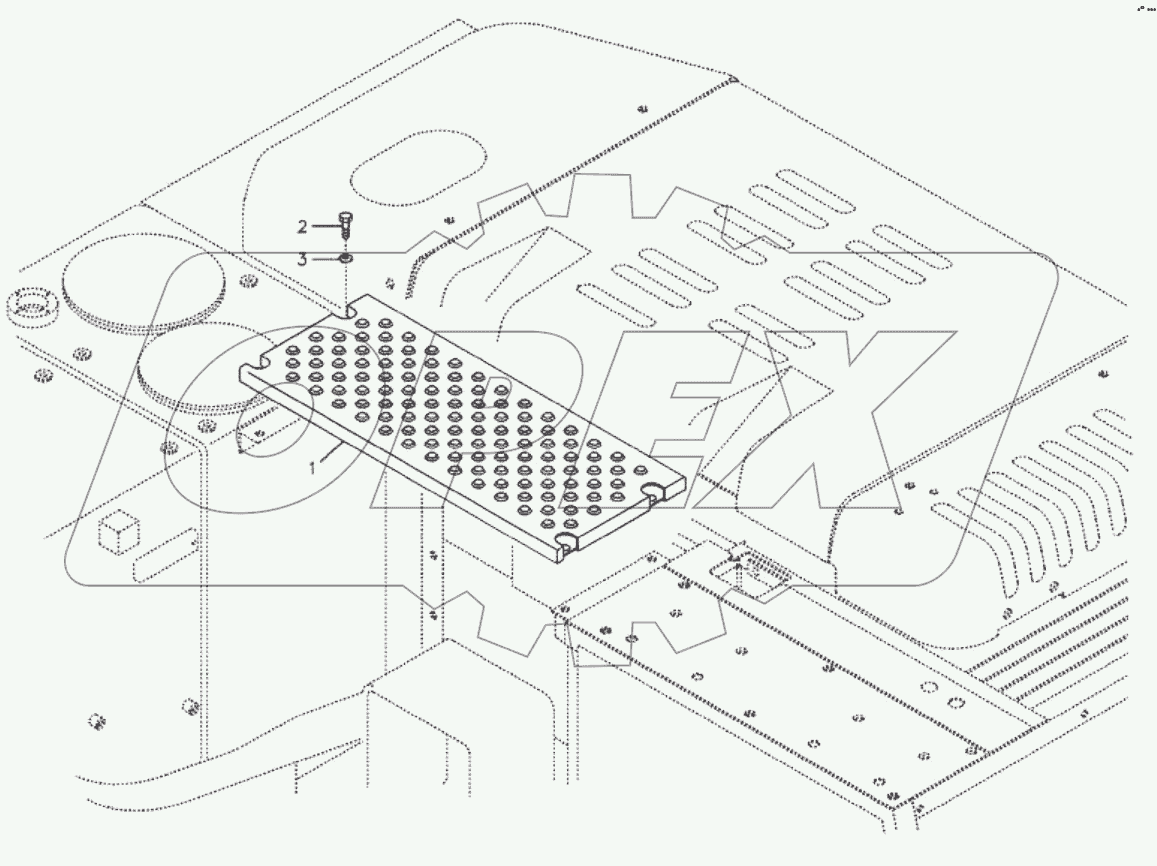  11212924 Cover, control valve