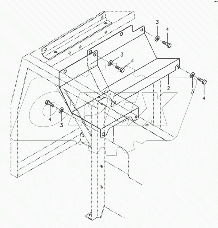  11212924 Cover, main pump