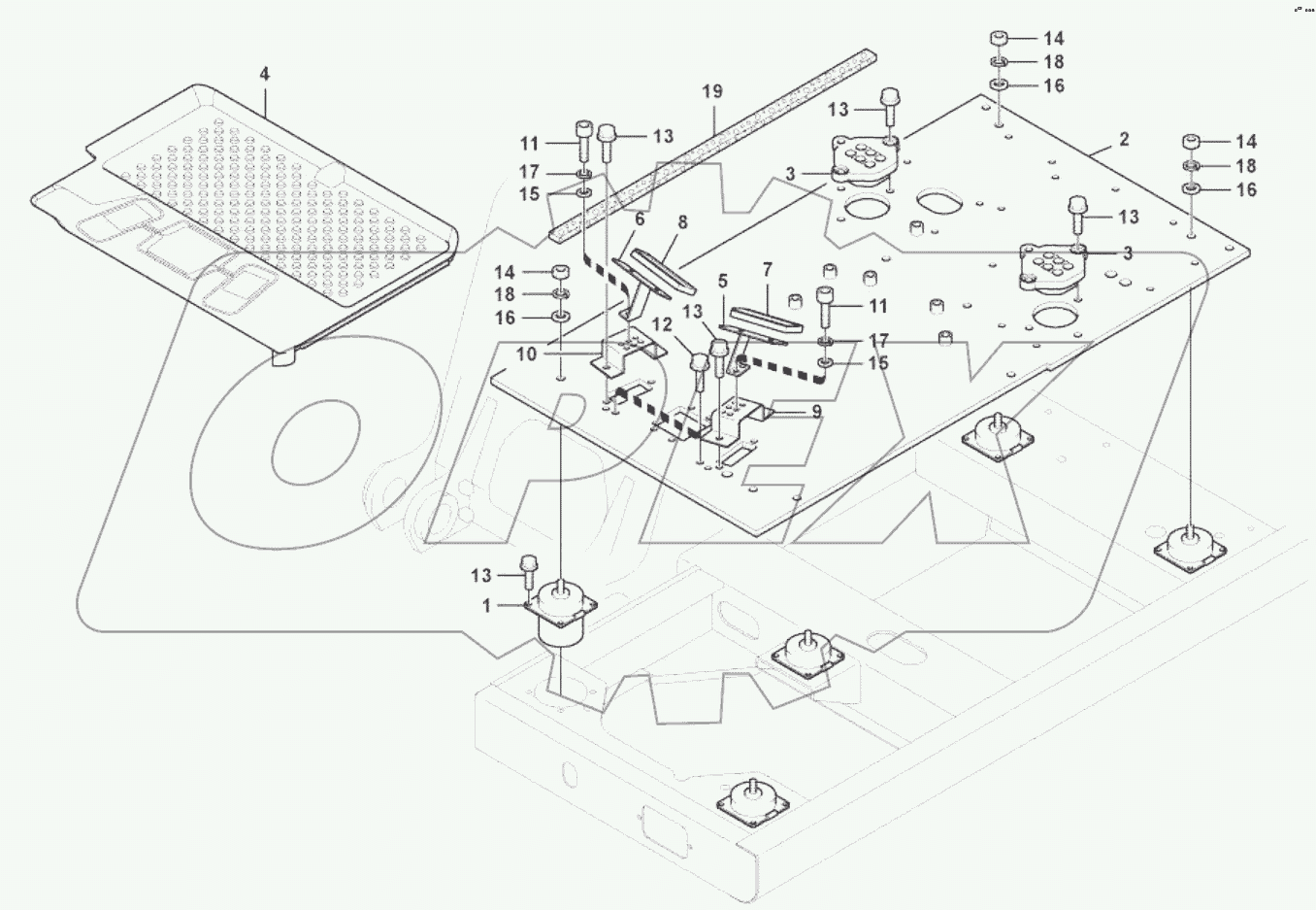  11212924 Cabin floor