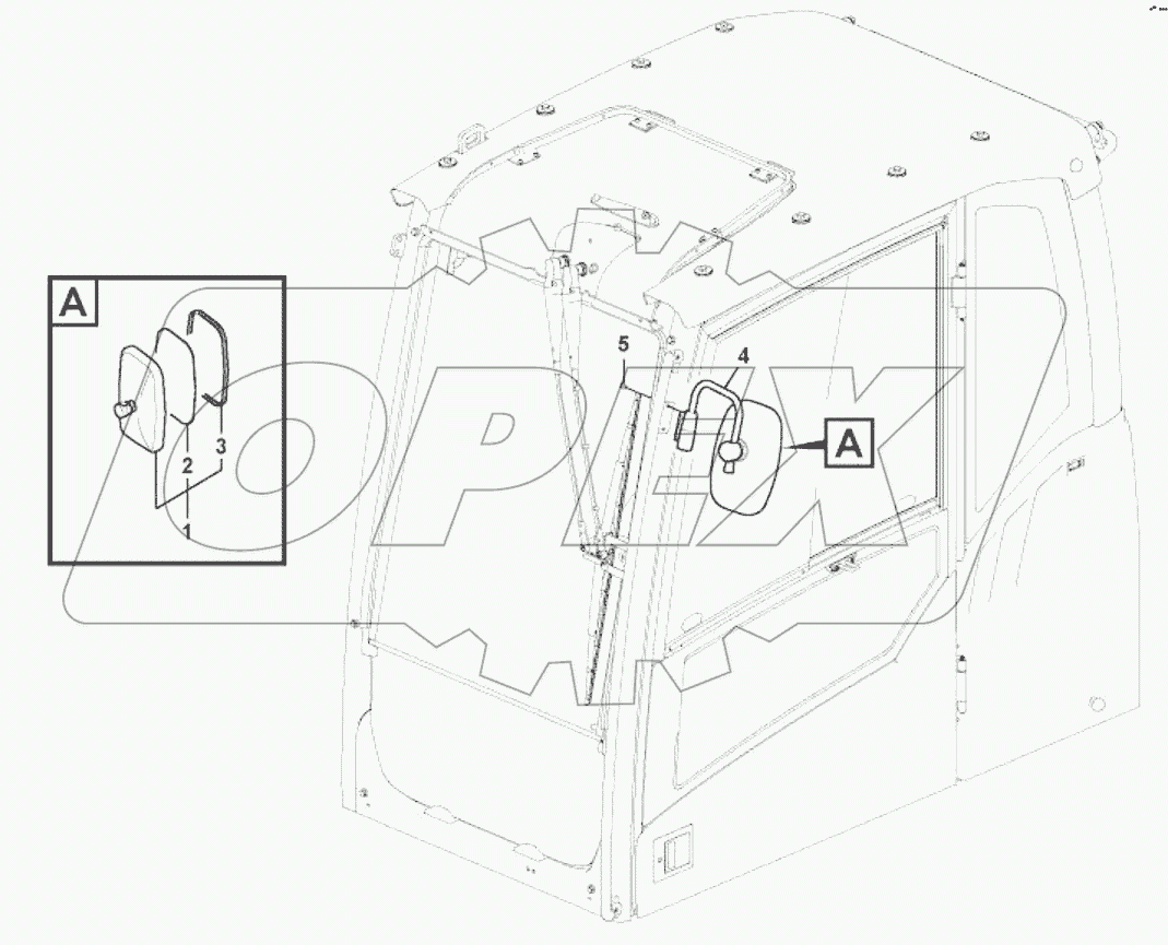  11212924 Rear view mirror