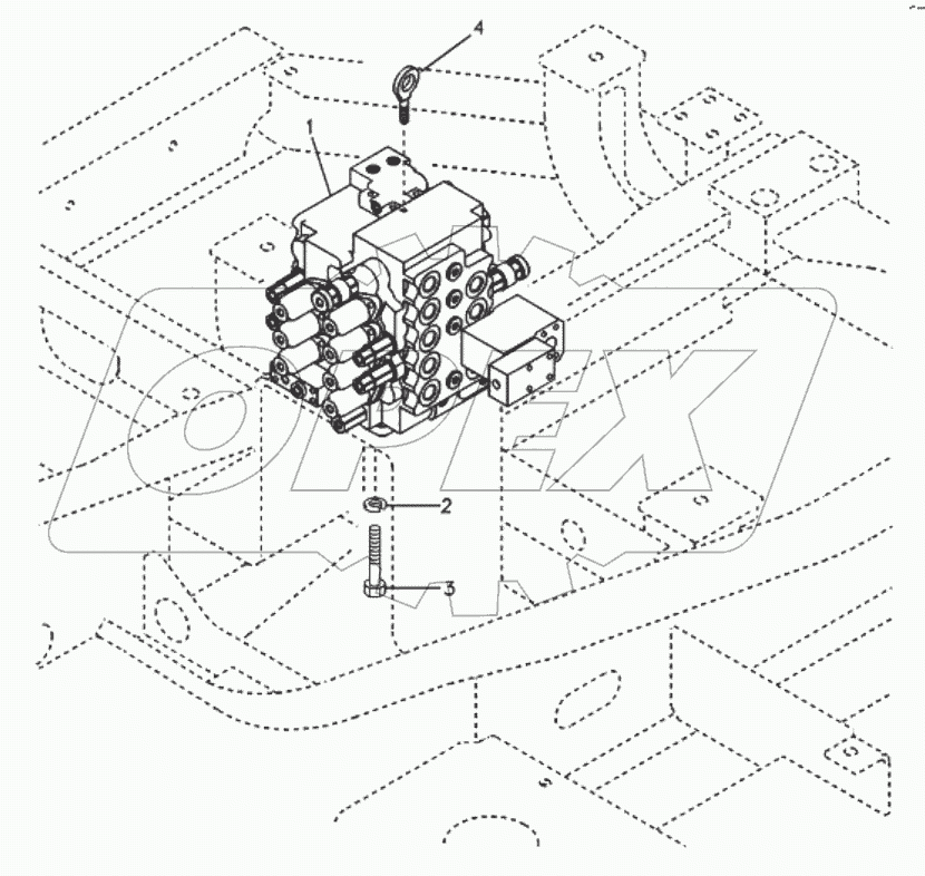  11212989 Control valve with fitting parts