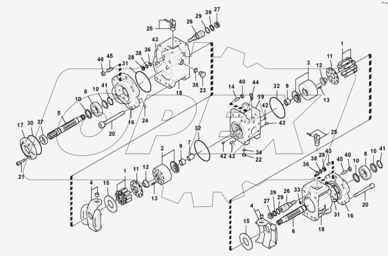  11212924 Hydraulic pump