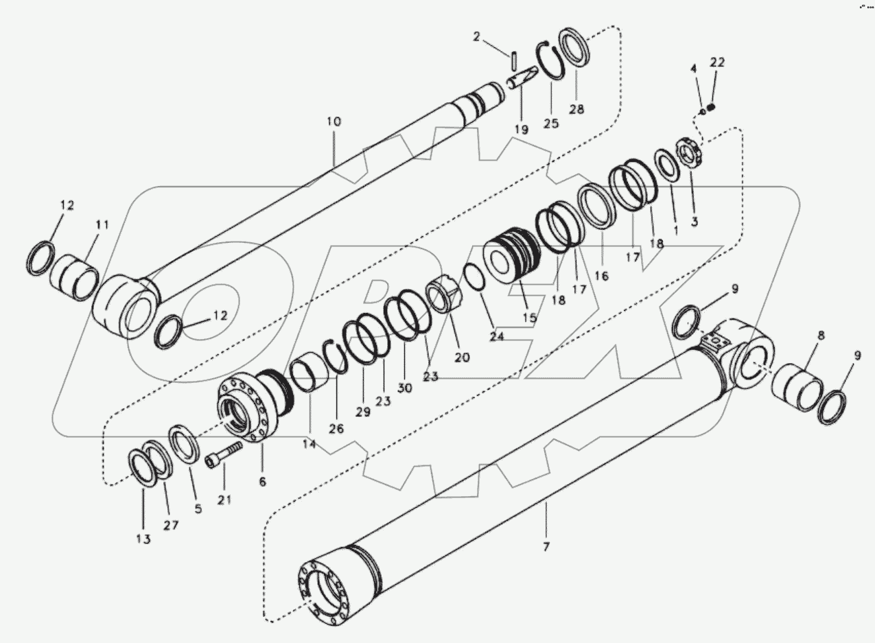  11213421 Dipper arm cylinder