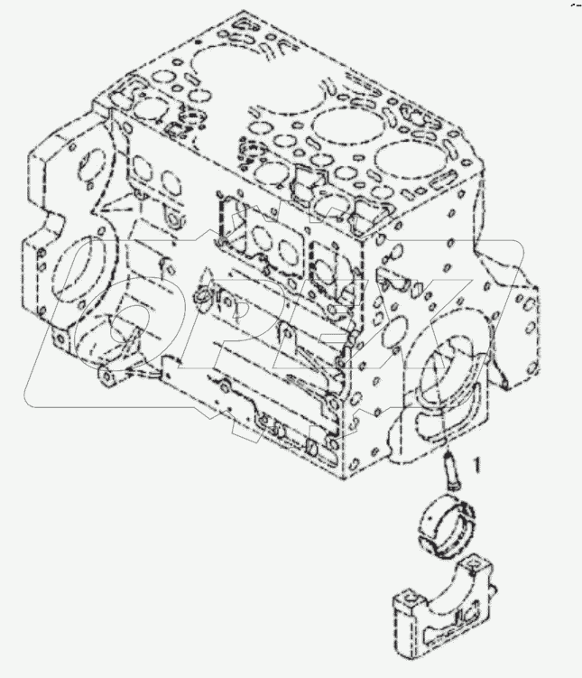  11213481 Piston cool.nozzle