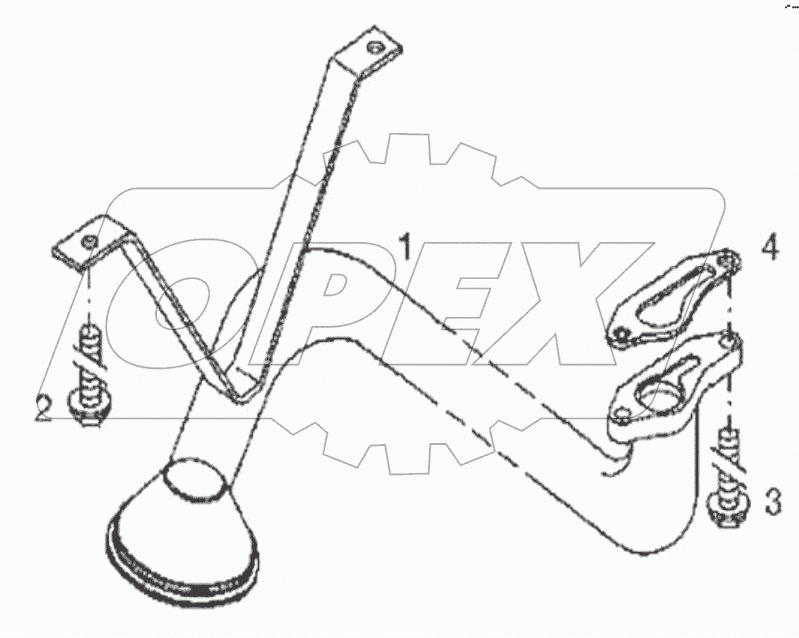 11213481 Suction pipe