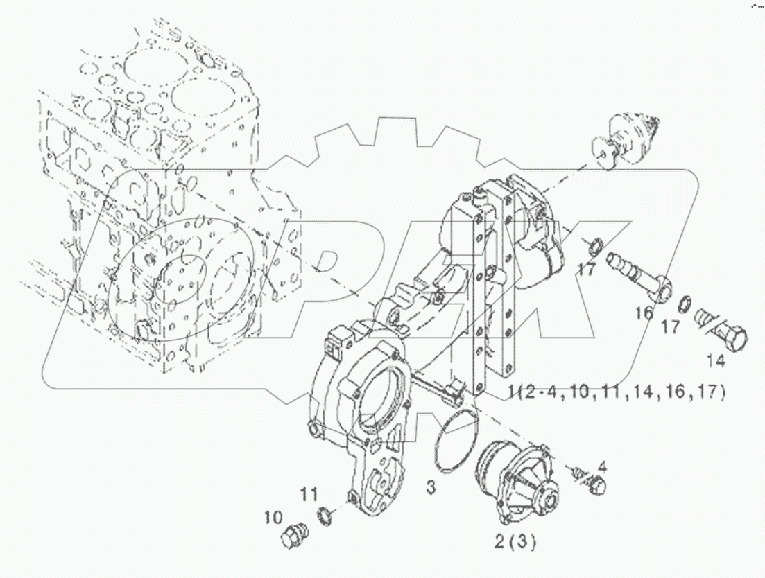  11213481 Fan bracket