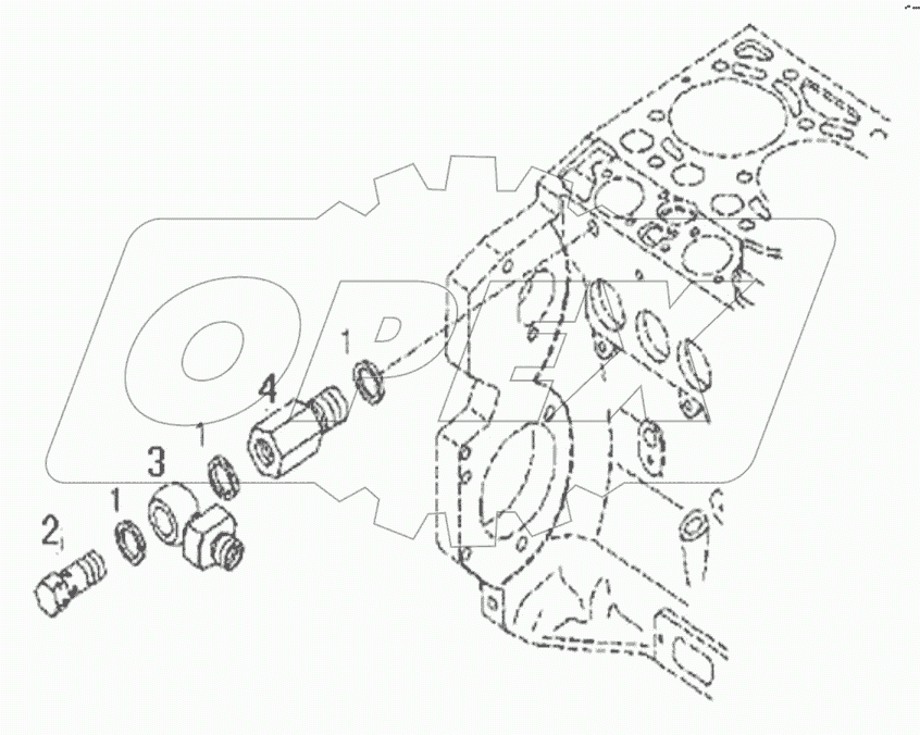  11213481 Connecting parts