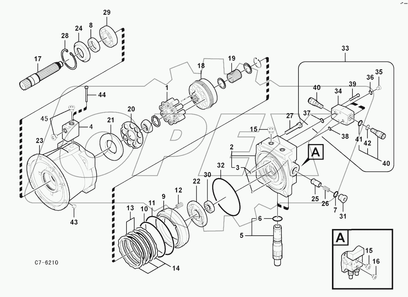  Rotating motor