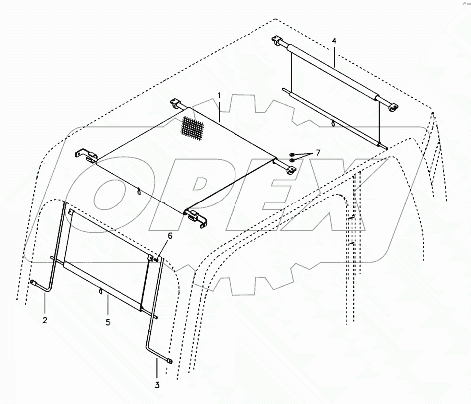  Interior of the solar display