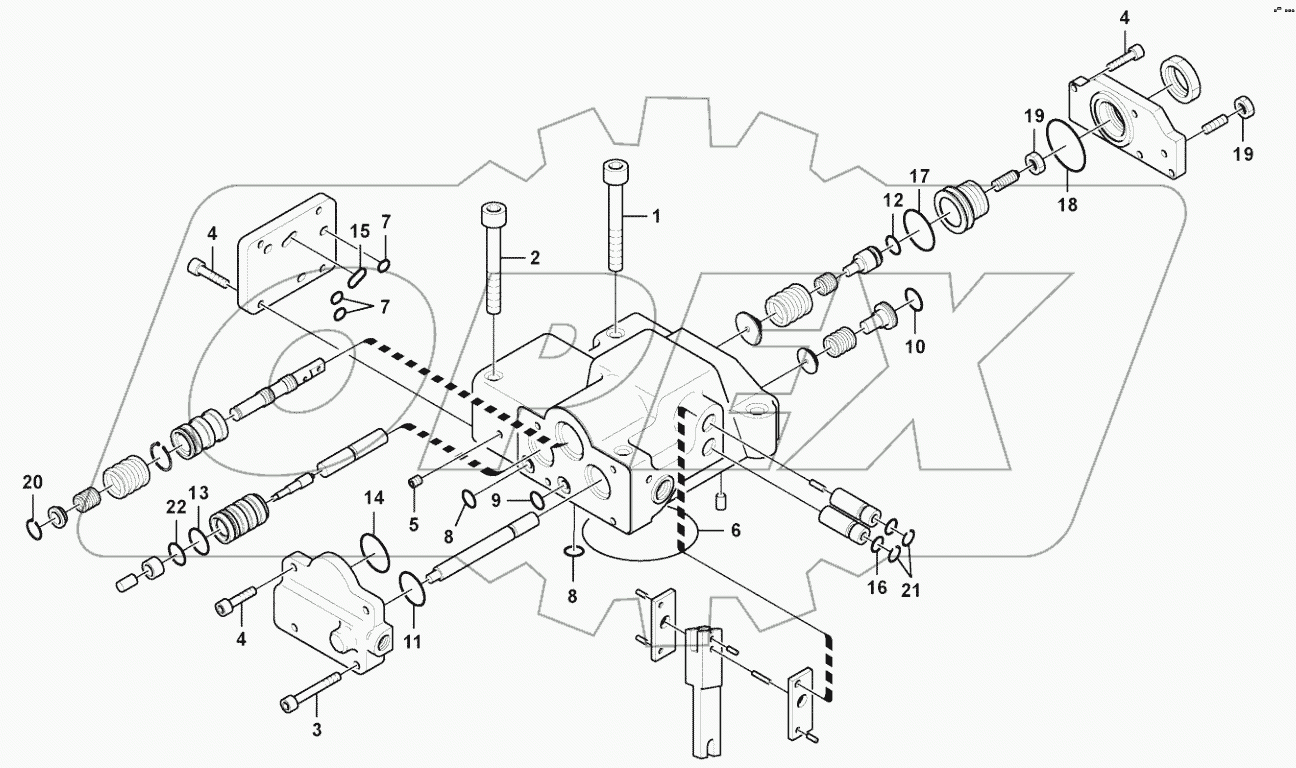  Regulator, hydraulic pump