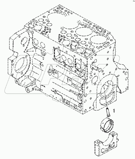  Piston cooling nozzle