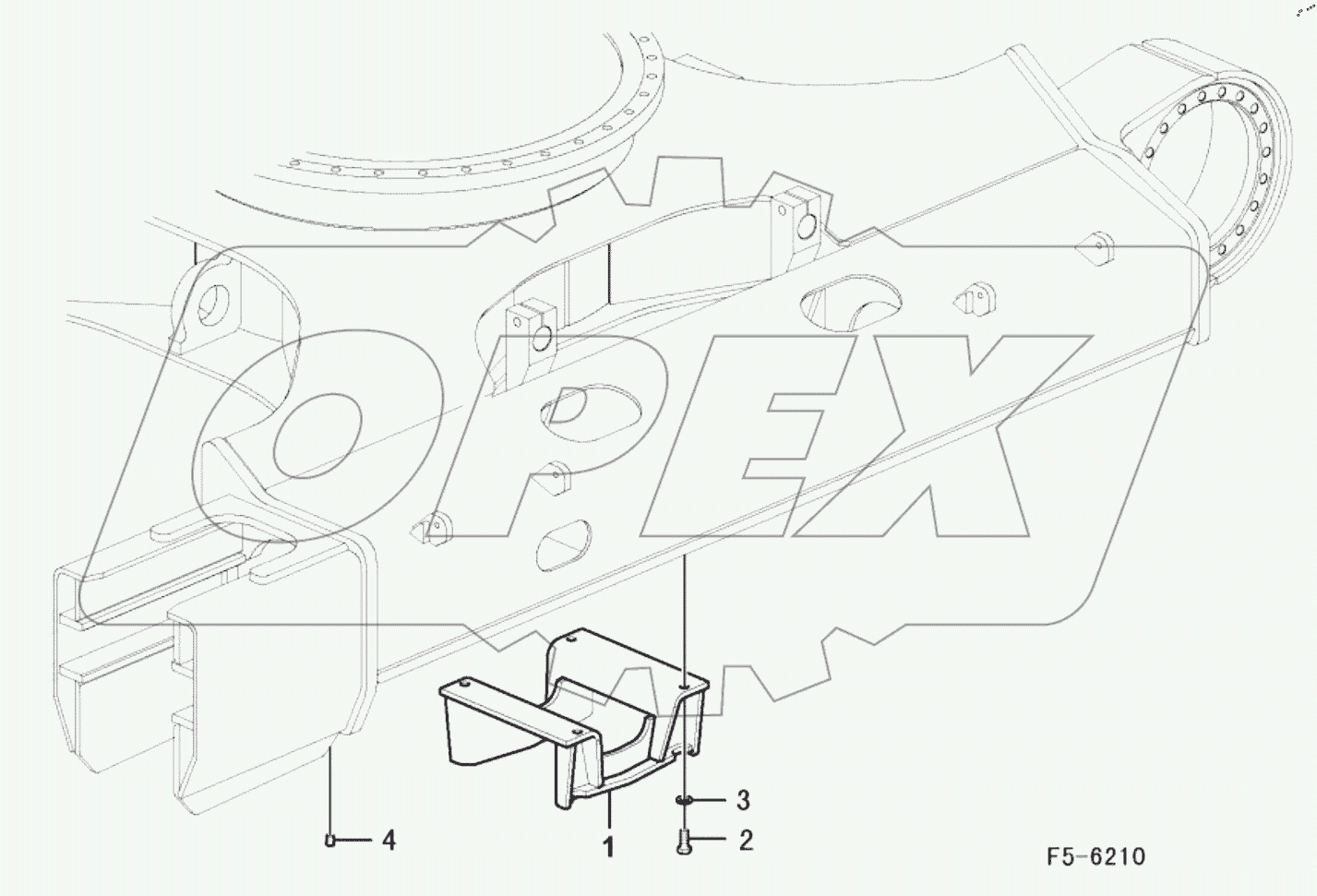  Track guards, undercarriage