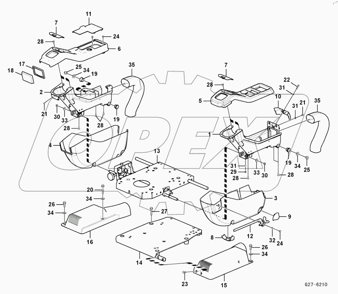  вЂ‹вЂ‹Instrument panel, control panel