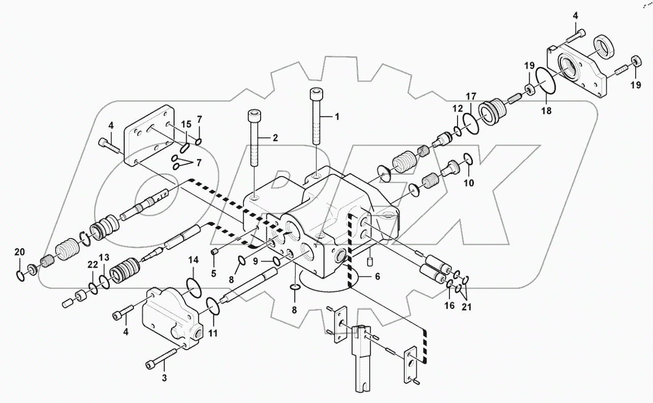  Regulator, hydraulic pump