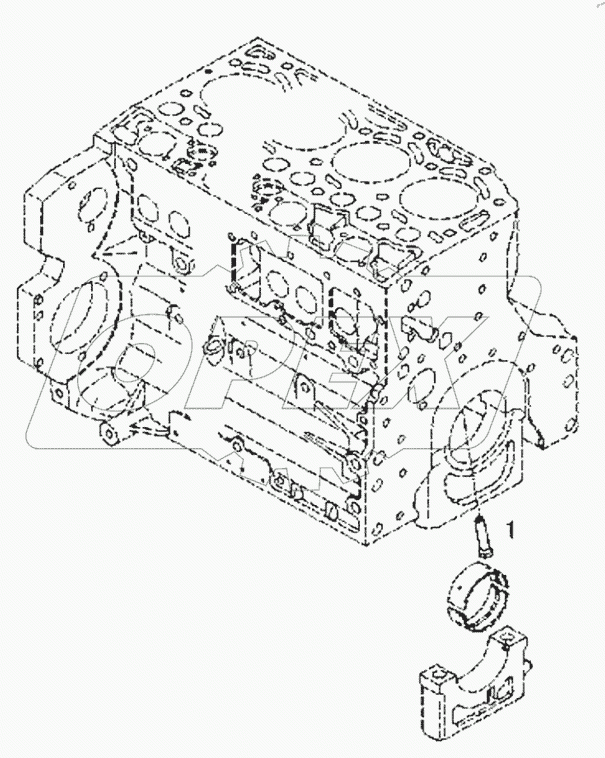 Piston cooling nozzle