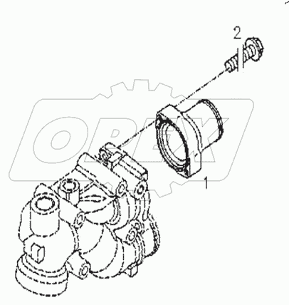  Exhaust/outlet shunt