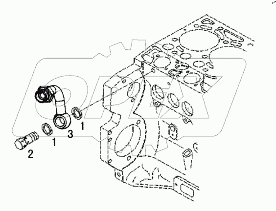  Rear flow connection