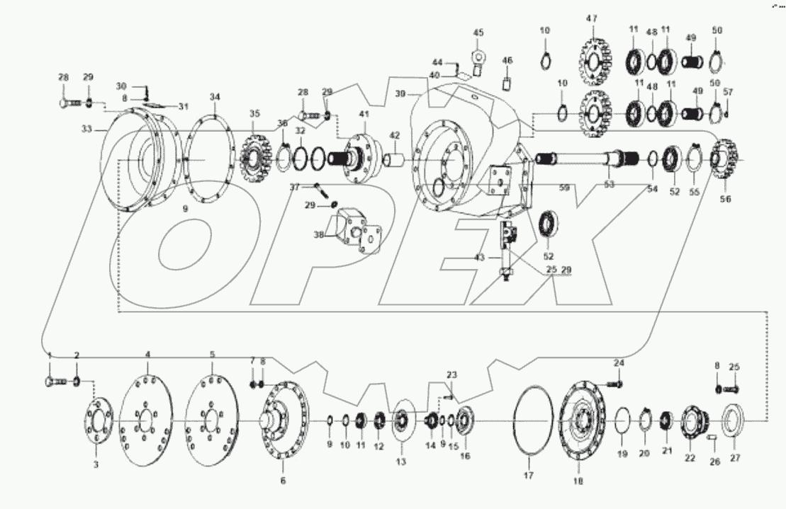  Гидротрансформатор(370710);Torque converter