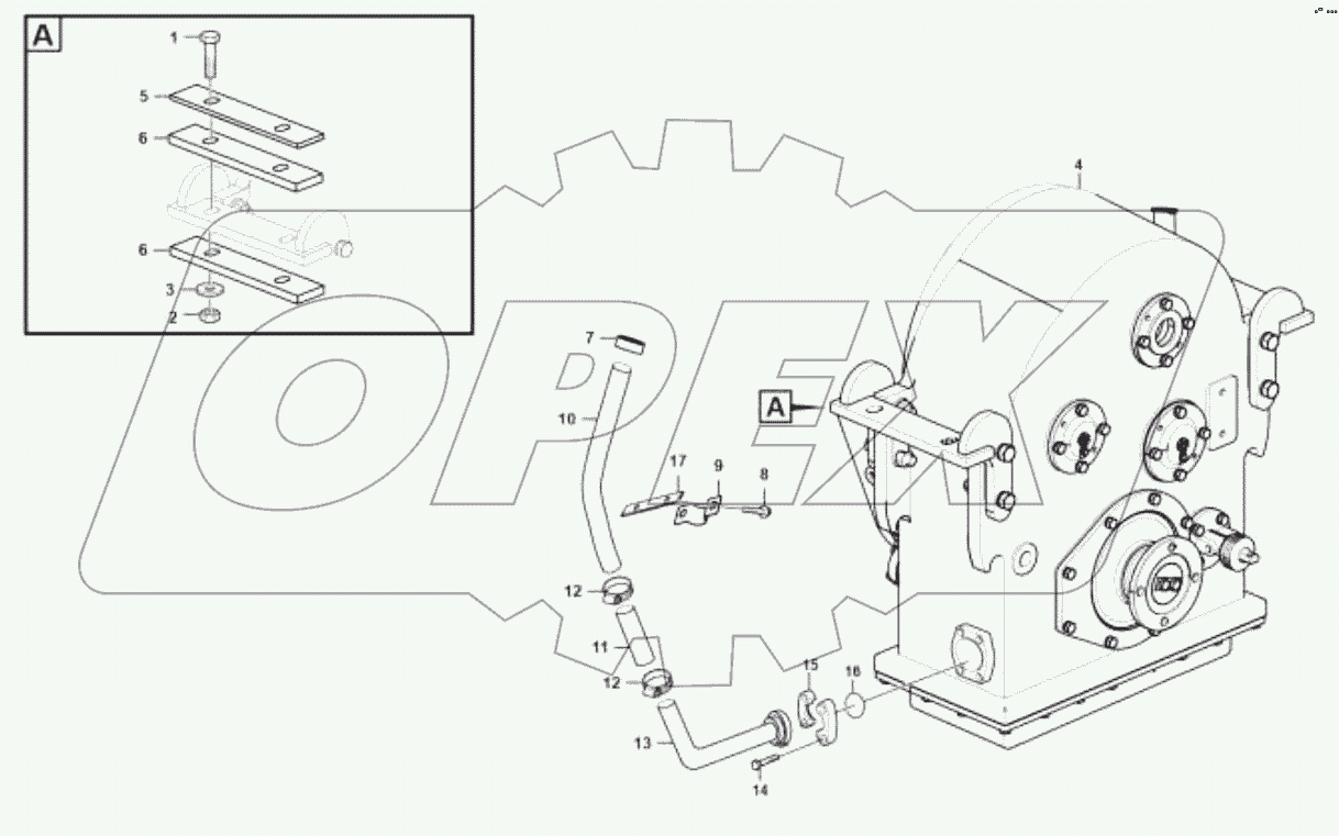  Трансмиссия;Transmission assembly