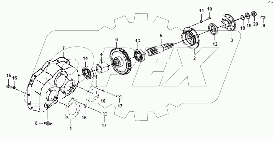  Секция ввода (370710);Input section (370710)