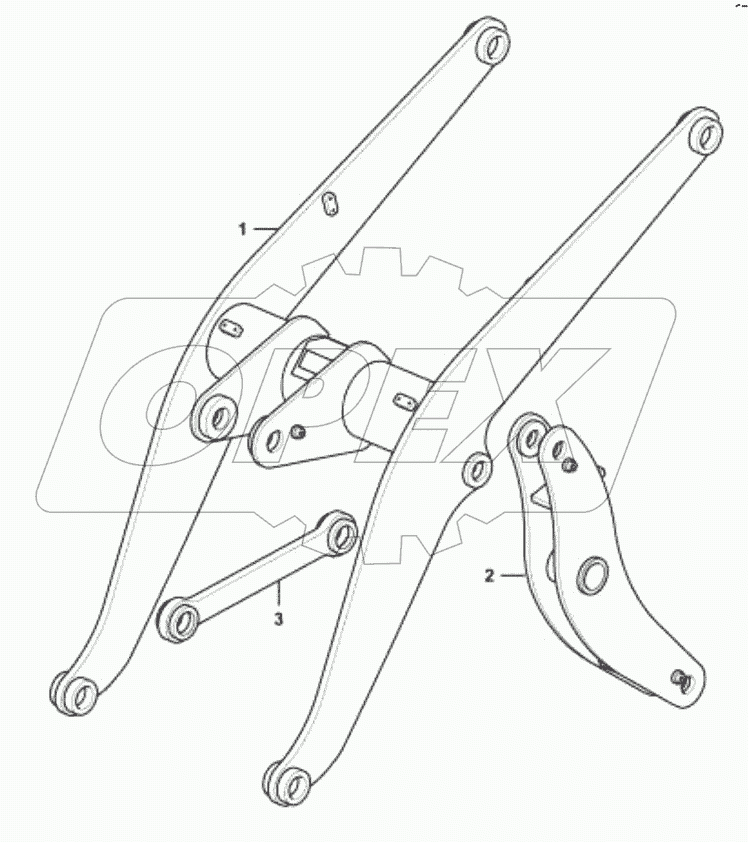  Рычажный механизм;Linkage structure