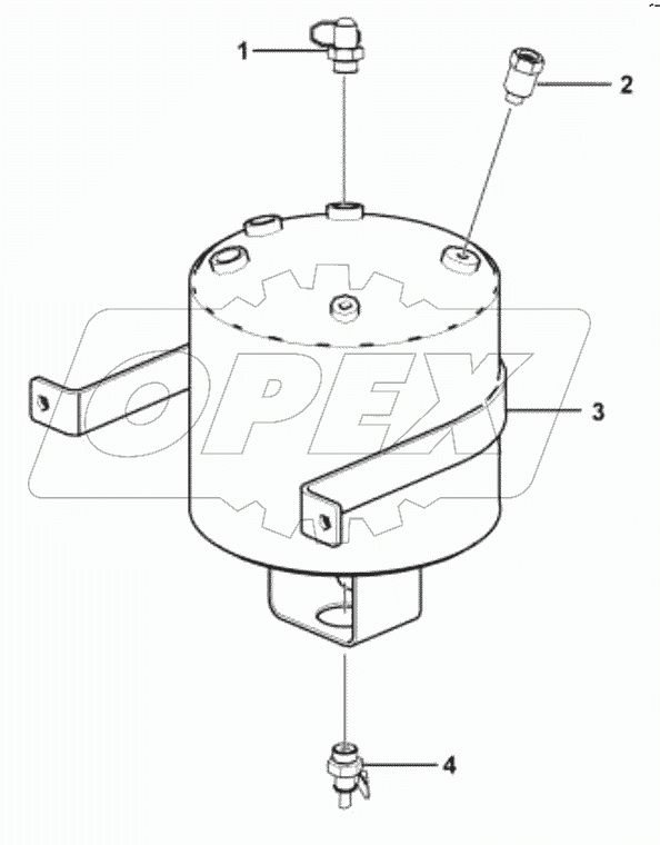  Воздушный баллон высокого давления;Air pressure tank