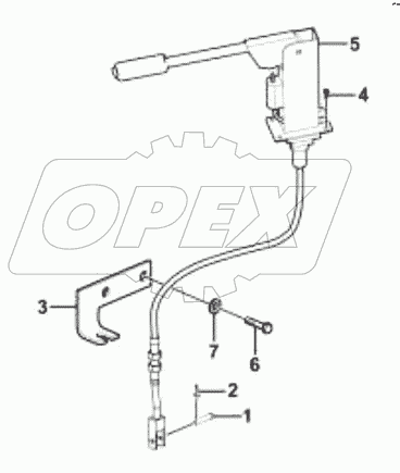  Стояночная тормозная система;Parking brake syetem