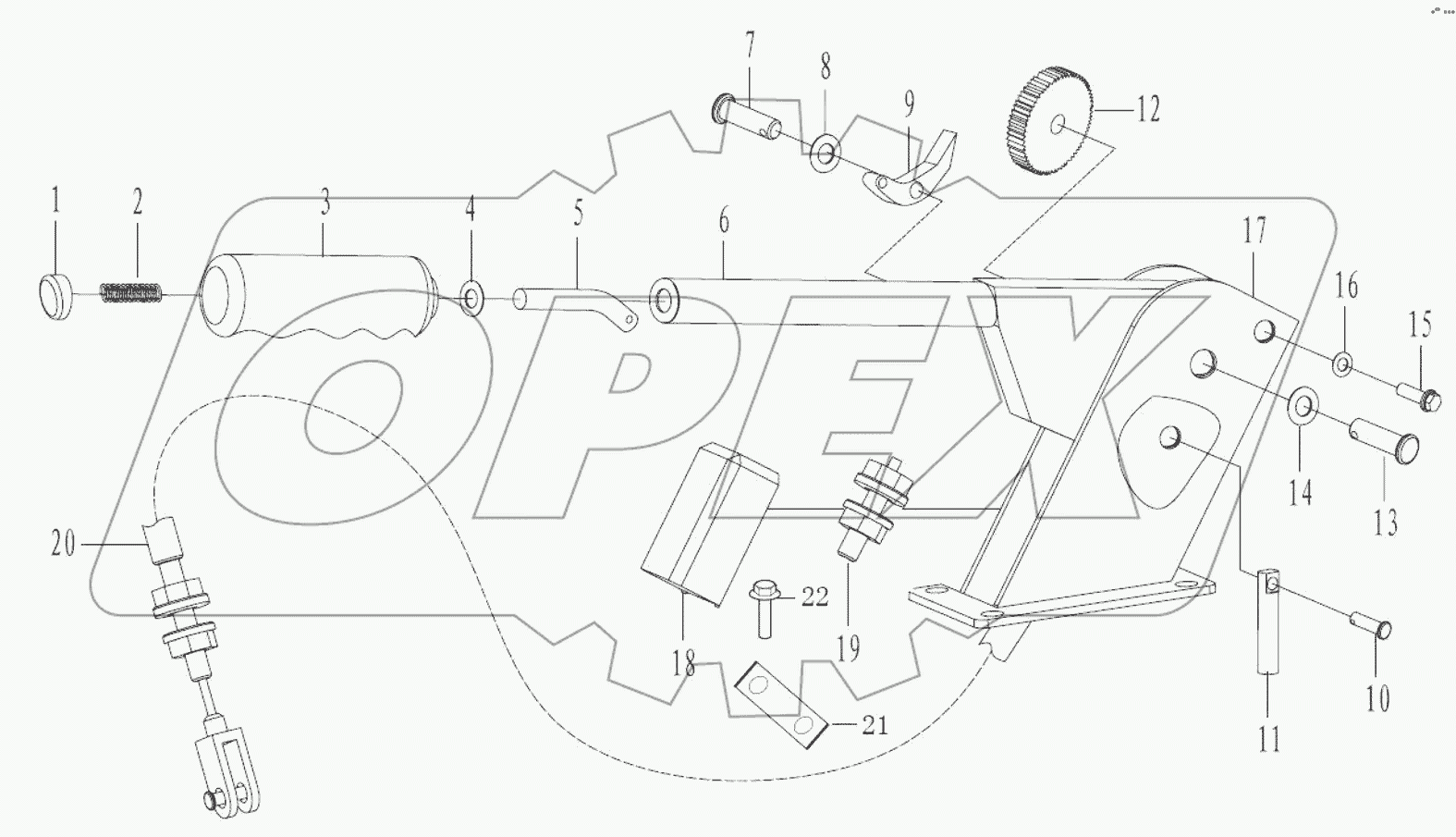  Стояночная тормозная система (130501);Parking brake syetem