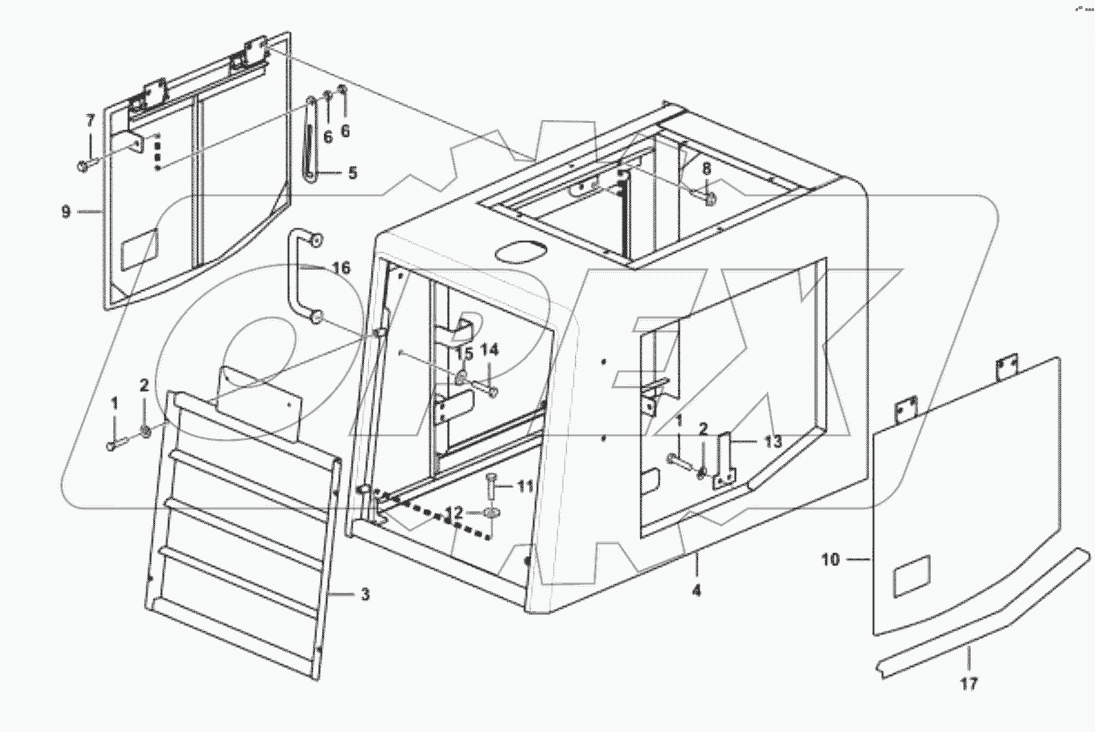  Капот двигателя;Engine hood