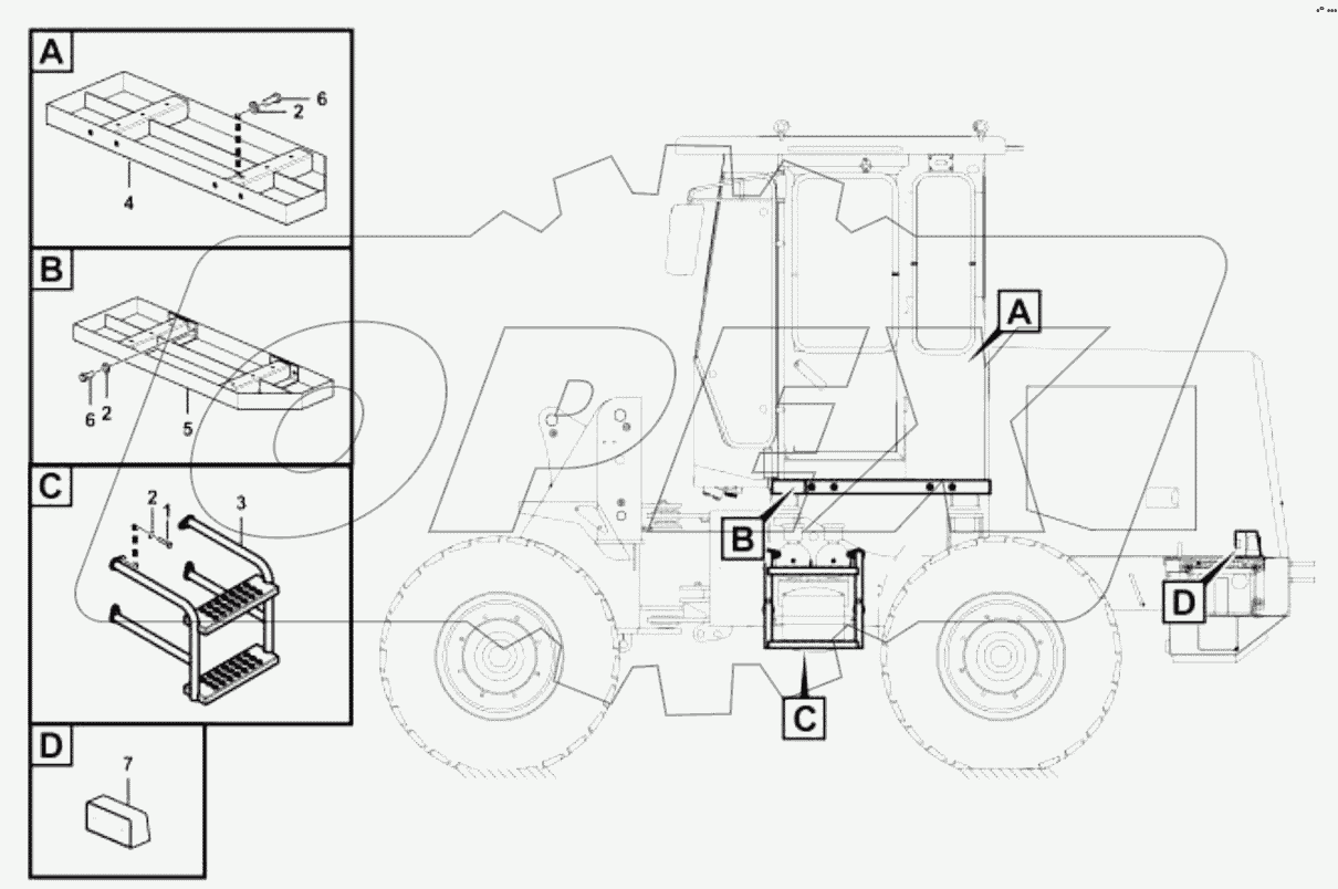  Накладки;Cover system