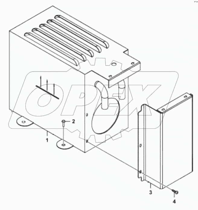  Модуль обогрева;Water heater assembly