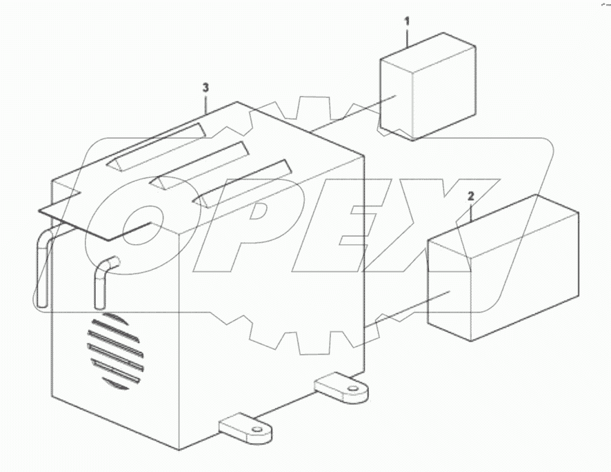  Обогреватель BKC-I;Water heater