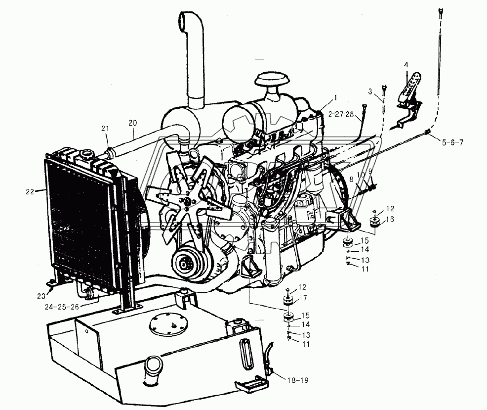 LG9180A1-5 Under the engine system