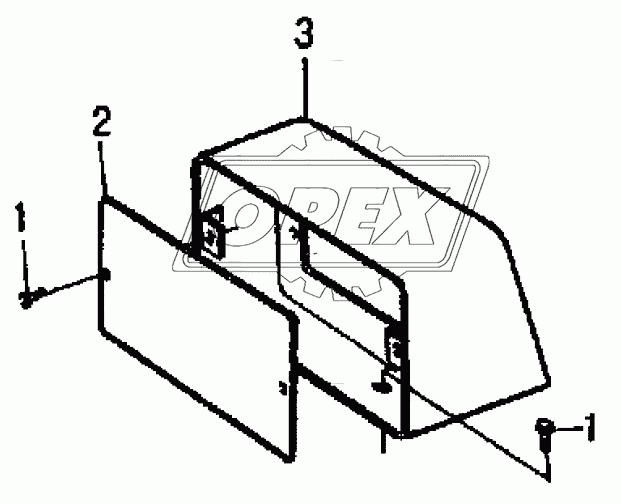 LG9180M4 Rear lamp cover