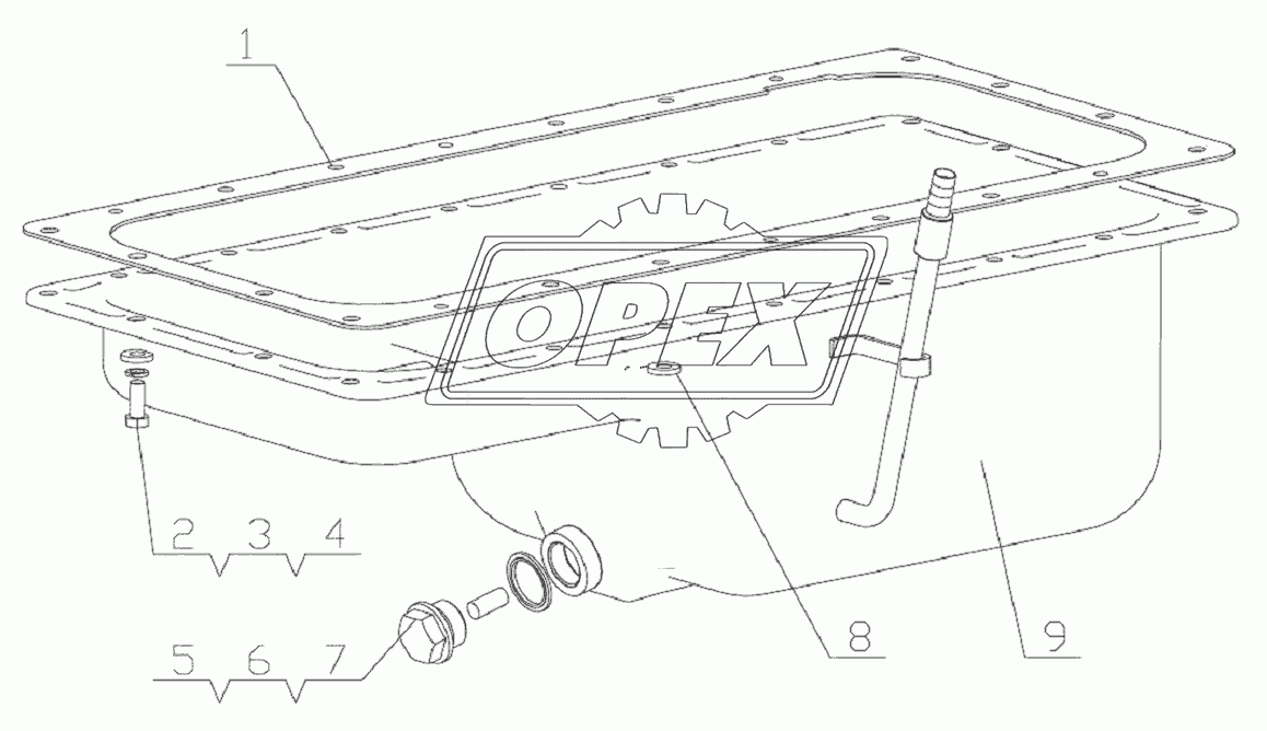 OIL PUMP ASSEMBLY D7019-1009000/02