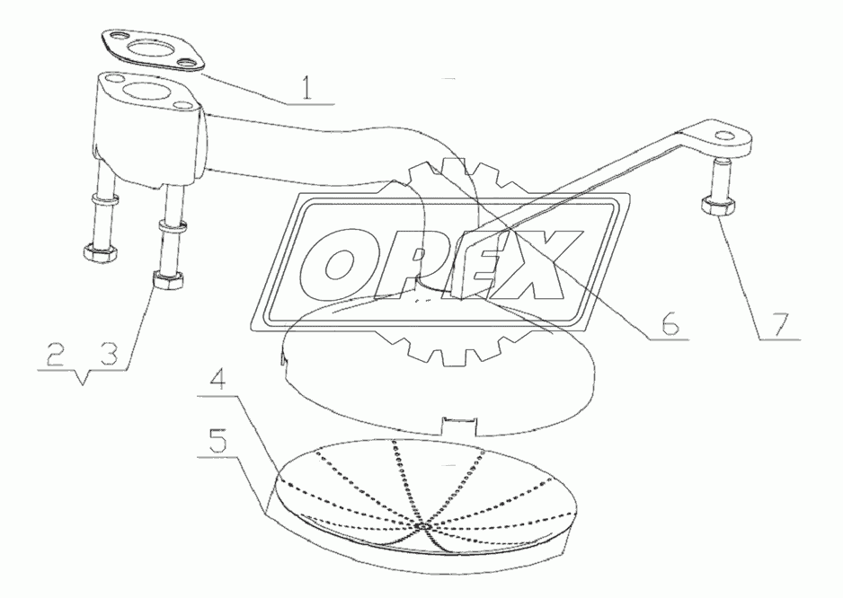 OIL STRAINER ASSEMBLY D0302-1010000/03