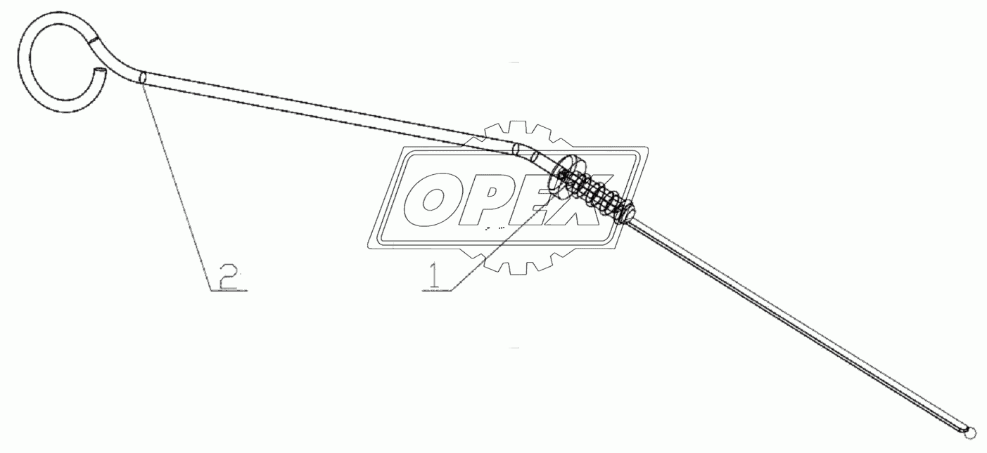 OIL DIPSTICK PARTS A5701-1002600/02