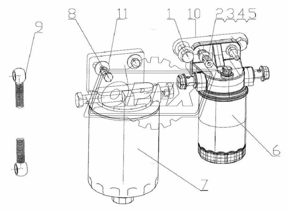 FUEL FILTER ASSEMBLY