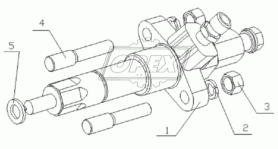 FUEL INJECTOR ASSEMBLY D30-1112000/03