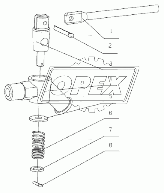 WATER DRAIN COCK ASSEMBLY 631-1305000/05